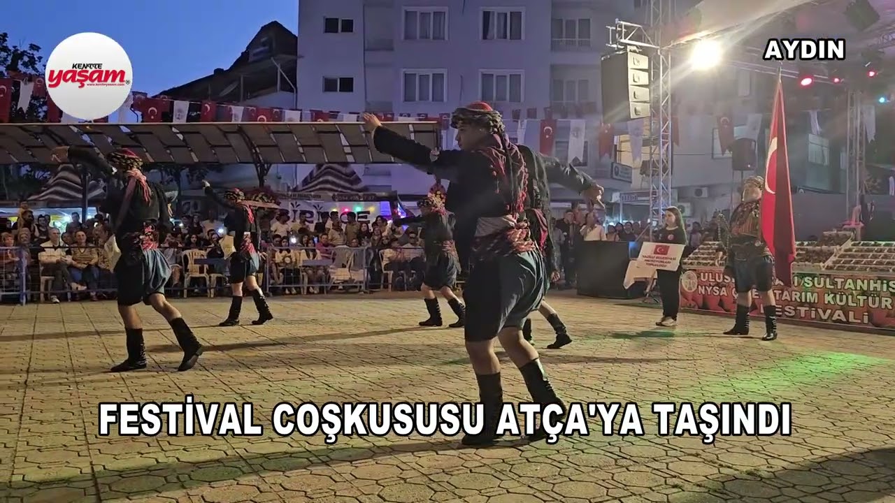 FESTİVAL COŞKUSUSU ATÇA'YA TAŞINDI