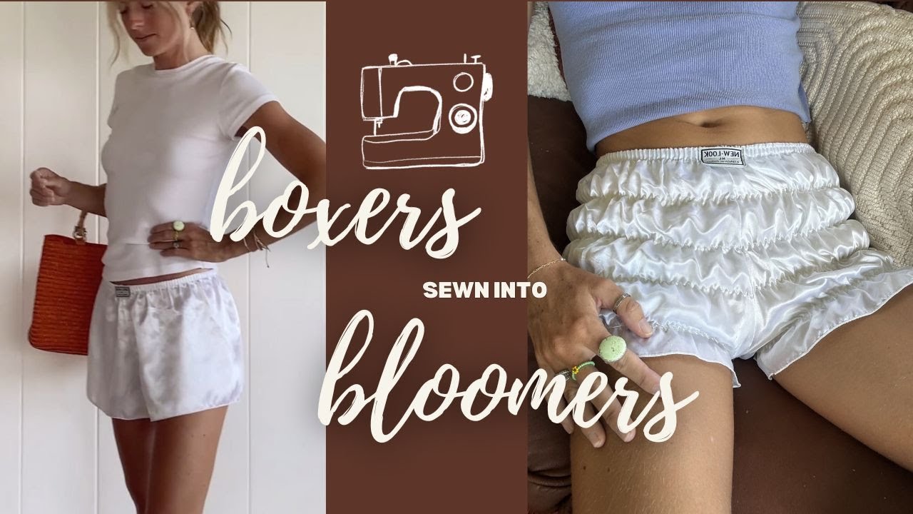 These bloomers were so easy to make! Here's how