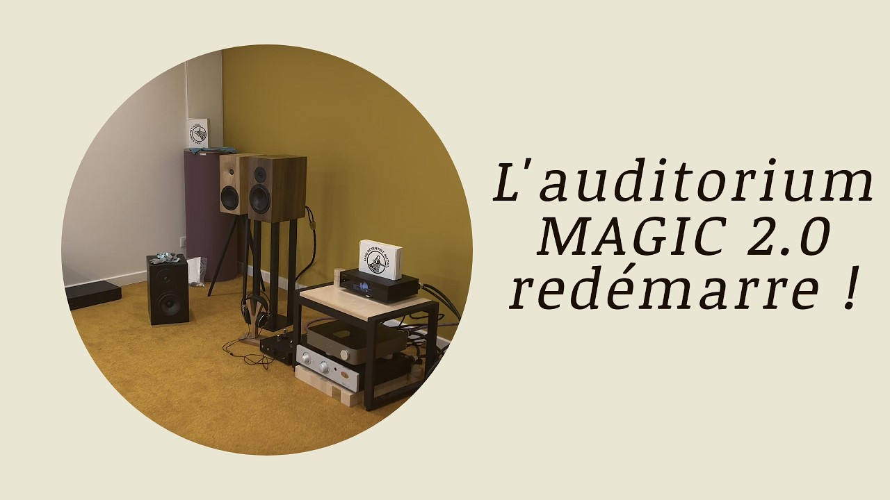 Visite de l'Auditorium Magic: Avec la BUCHARDT E50 - La reine des biblio!
