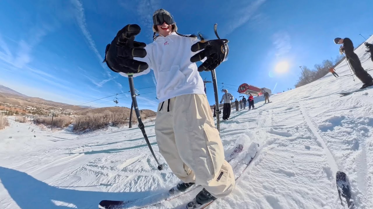 Spring Skiing in December 💚