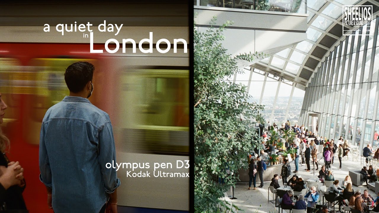 a day in London, UK | Olympus Pen D3 and Kodak Ultramax400 Vlog