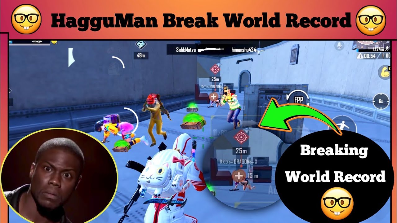 HagguMan🤮 Break World 🌏 Record 😤 Full Loaded Funny Gameplay 😜 @Sptgaming1 #funny 
