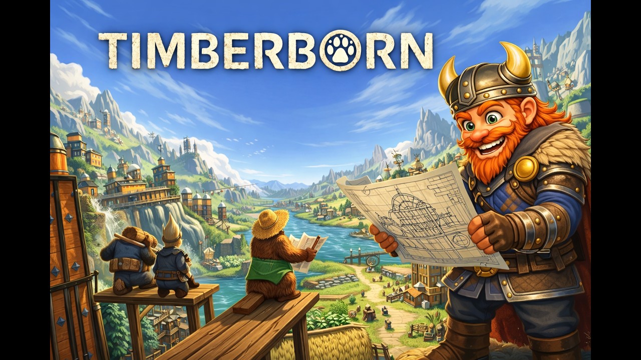 Suite de TIMBERBORN... Les castor on repris vie ^^