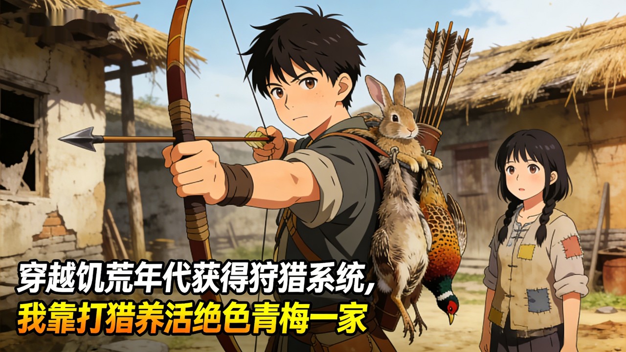 穿越饑荒年代獲得狩獵系統，我靠打獵養活絕色青梅一家。系統在手，肉食不缺，我看誰還敢說我配不上她！#都市小说 #玄幻小说