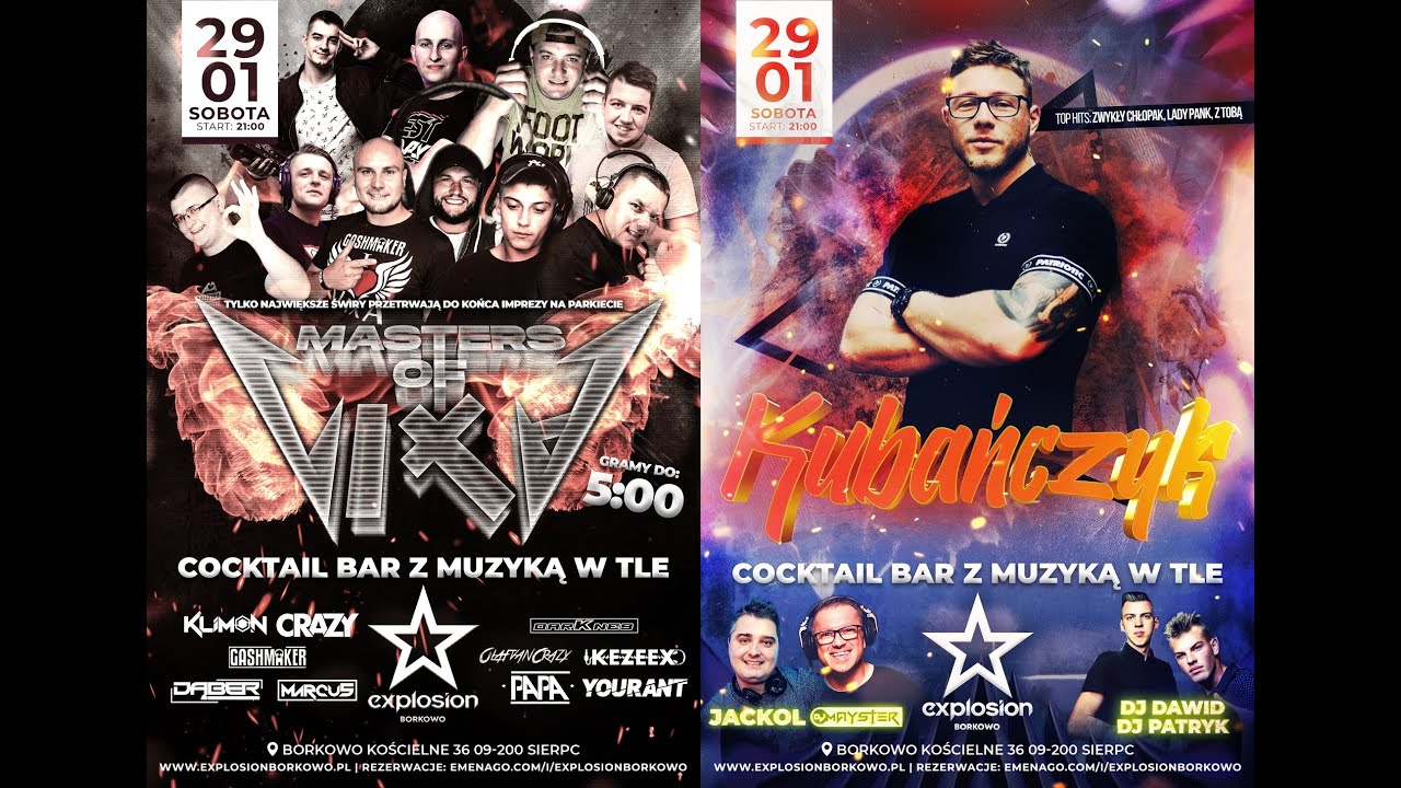 EXPLOSION BORKOWO MASTERS OF VIXA   KUBAŃCZYK
