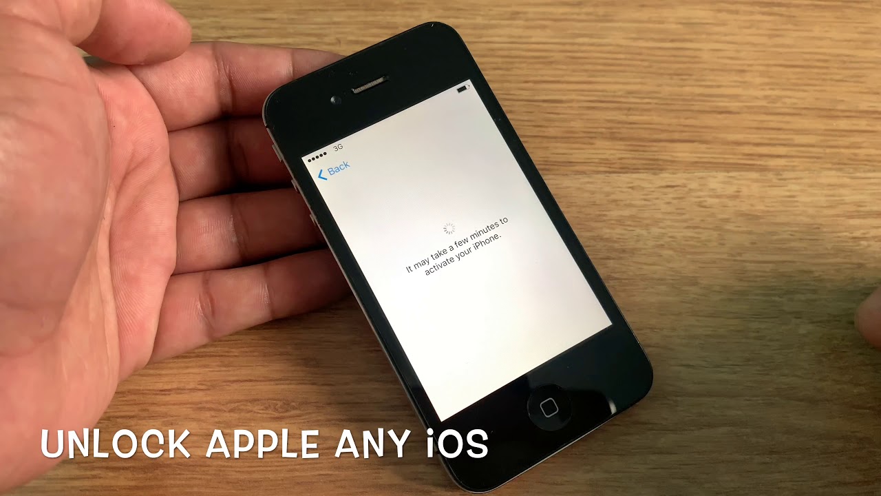 FREE!! Unlock iCloud iPhone 4/4s/5/5s/5c/SE/6 Any iOS 6/7/8/9/10/11/12/13 WithOut Apple ID/WIFI/DNS