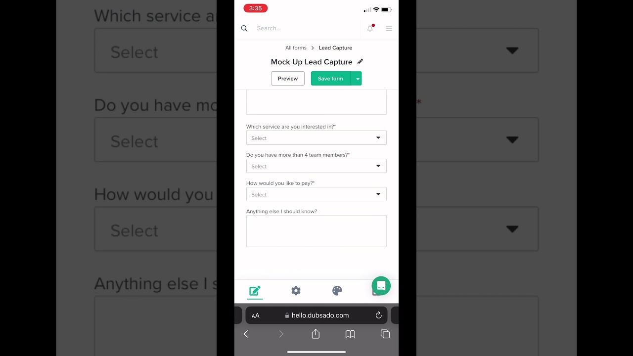 How to qualify leads in Dubsado with automated workflows. #systems #dubsado #automation #workflow
