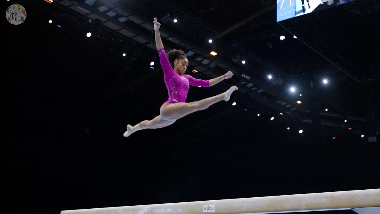 Skye Blakely (USA) - BB - Podium Training - 2023 World Championships Antwerp