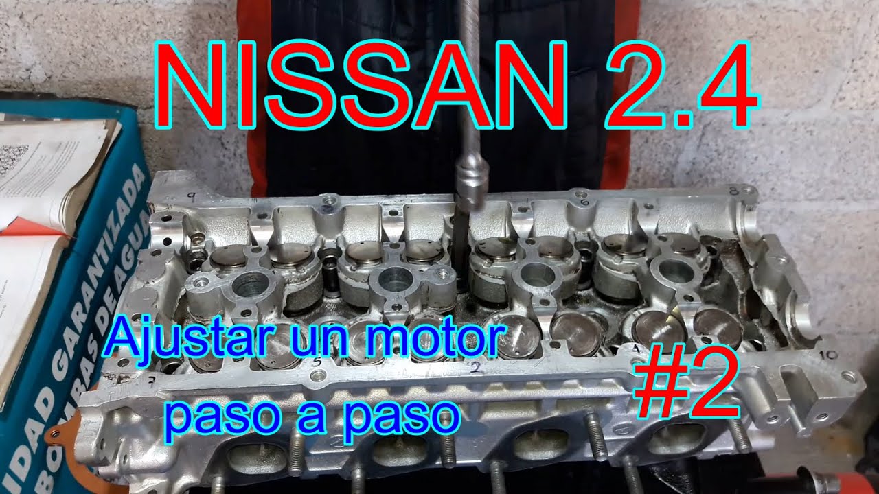 Como ajustar un motor paso a paso NISSAN 2.4
