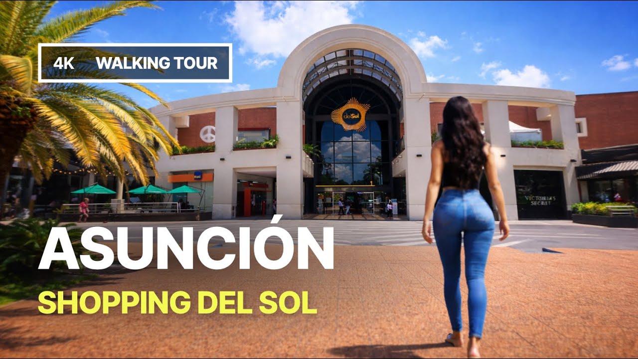 Shopping Del Sol Walking Tour in Asunción, Paraguay | Paseo 4K Shopping Mall