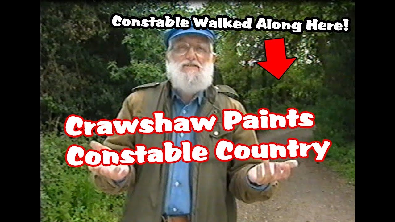 Alwyn Crawshaw Paints Fenn Lane - Crawshaw Paints Constable Country