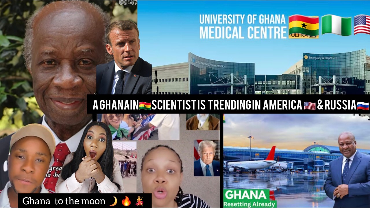OMG😲💃A GHANAIAN🇬🇭SCIENTIST IS CURRENTLY TRENDING IN THE WORLD🌍FOR THESE..