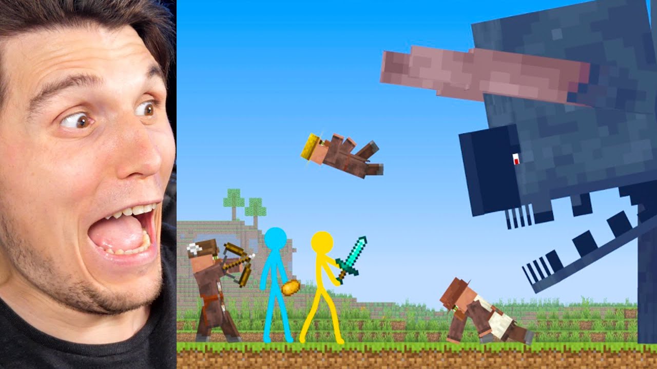 Paluten REAGIERT auf Animation vs. Minecraft: Das gefräßige Monster