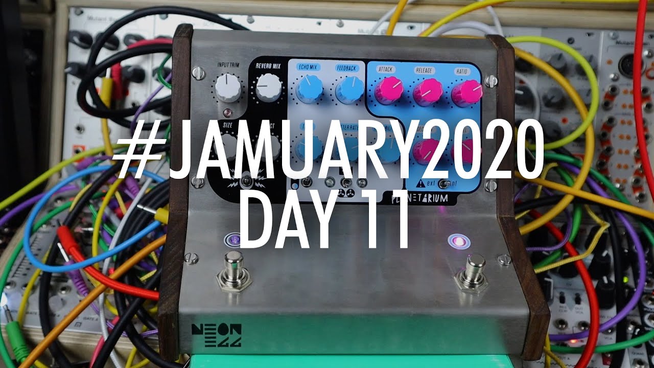Neon Egg Planetarium Exploration // #JAMUARY2020 DAY 11