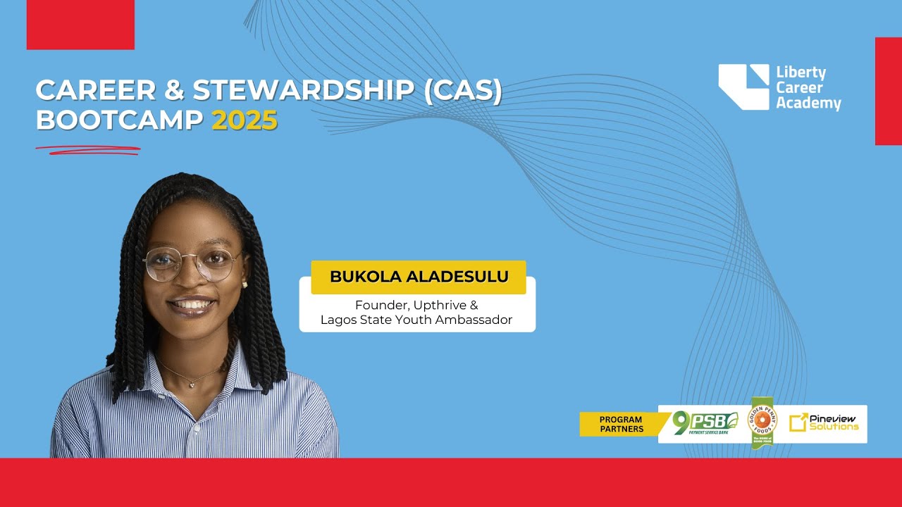 CAS BOOTCAMP 2025 | THE ART OF BECOMING: THE JOURNEY FROM HERE | BUKOLA ALADESULU