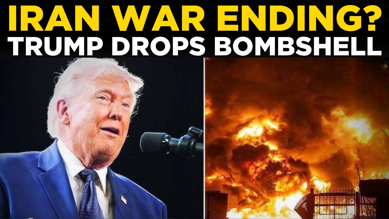 LIVE | Trump&rsquo;s Bombshell Statement, Could Iran War Be Over, US Citizens React | Iran War IS End?