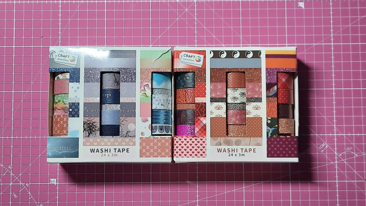 Tuto Carte avec du washis effet patchwork