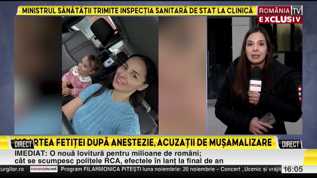 Tupeu incredibil al clinicii stomatologice în care o fetiță de 2 ani a murit după o anestezie