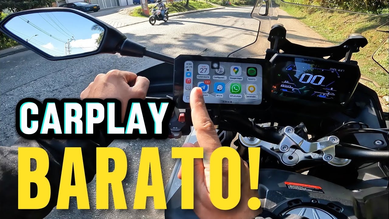 El CarPlay para MOTO m&aacute;s R&Aacute;PIDO 