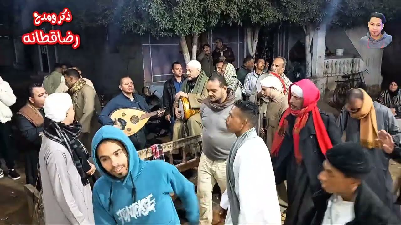 روعه المديح مع الشيخ حمدي شكري ليله الحاج سيد ابو بدار جزيره النجدي