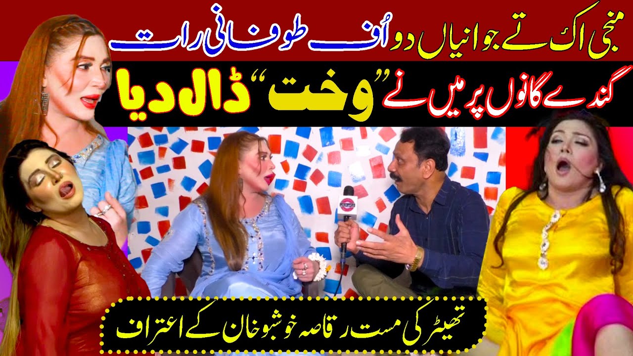 khushboo khan how become bold dancer? | special interview part3 | with Dr Ajmal Malik