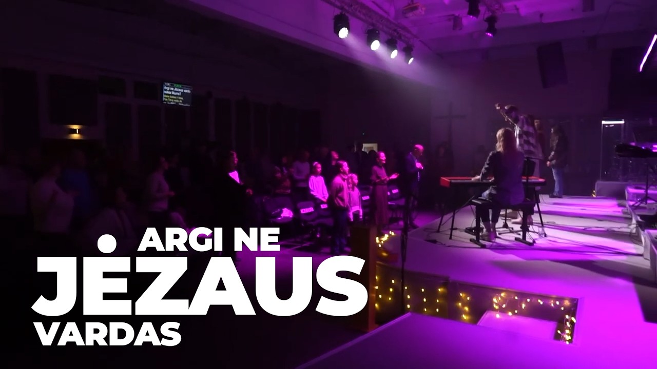 Argi ne Jėzaus vardas | Covenant Worship - Isn't the Name of Jesus