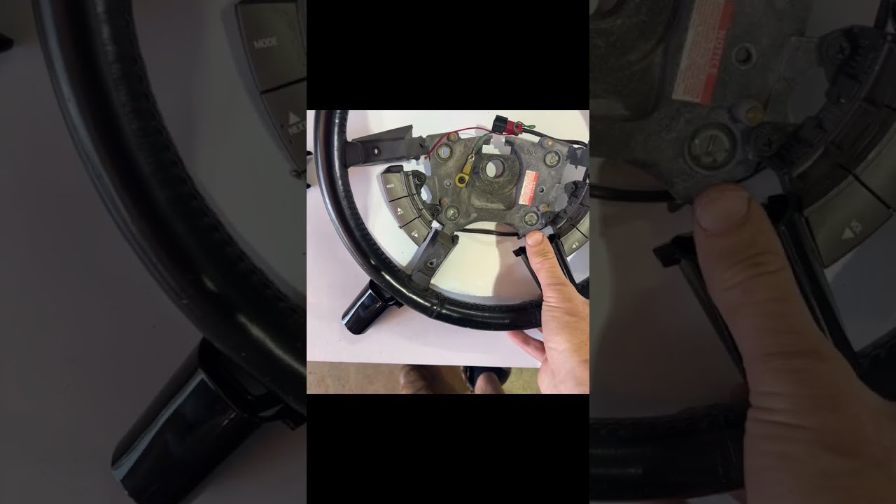 How to remove VY VZ Commodore Air bag