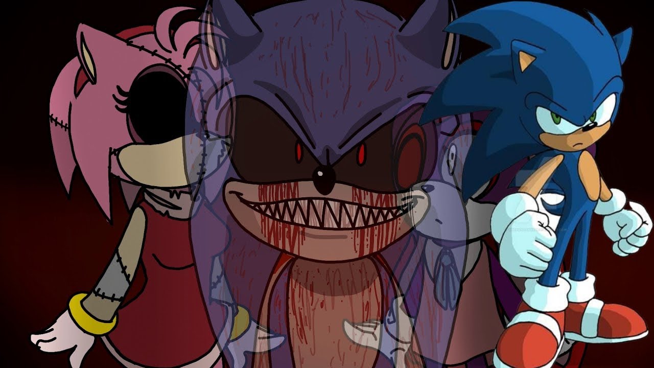 This is Crazy: Sonic Reacts To Sally.exe (Flipaclip Animation)