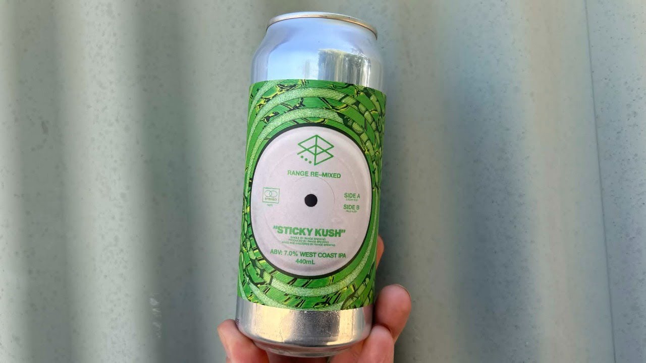 STICKY KUSH | West Coast IPA | Range Brewing, Brisbane, Queensland, Australia | Live Beer Review