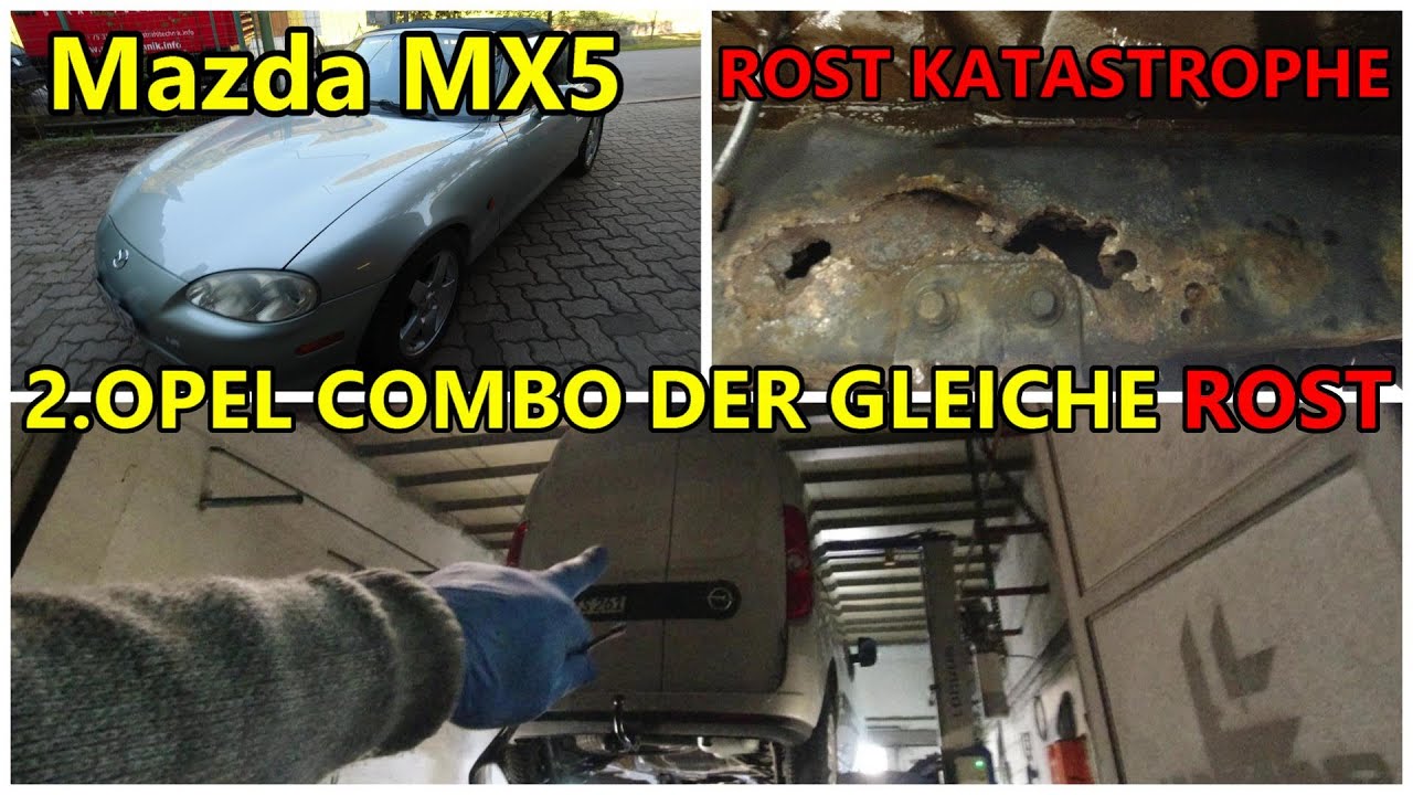 Der 2  Opel Combo und Mazda MX5 Katastrophe