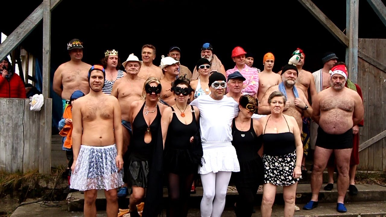 Koupání otužilců 2014 Příchovice