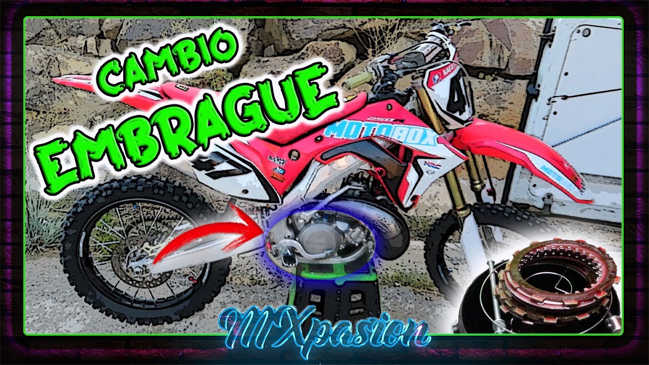 TUTORIAL CAMBIO de EMBRAGUE ENDURO & MOTOCROSS (HONDA CR 250💥 )