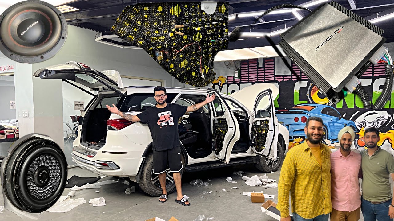 Toyota Fortuner Getting Premium Audio Setup Done❤️