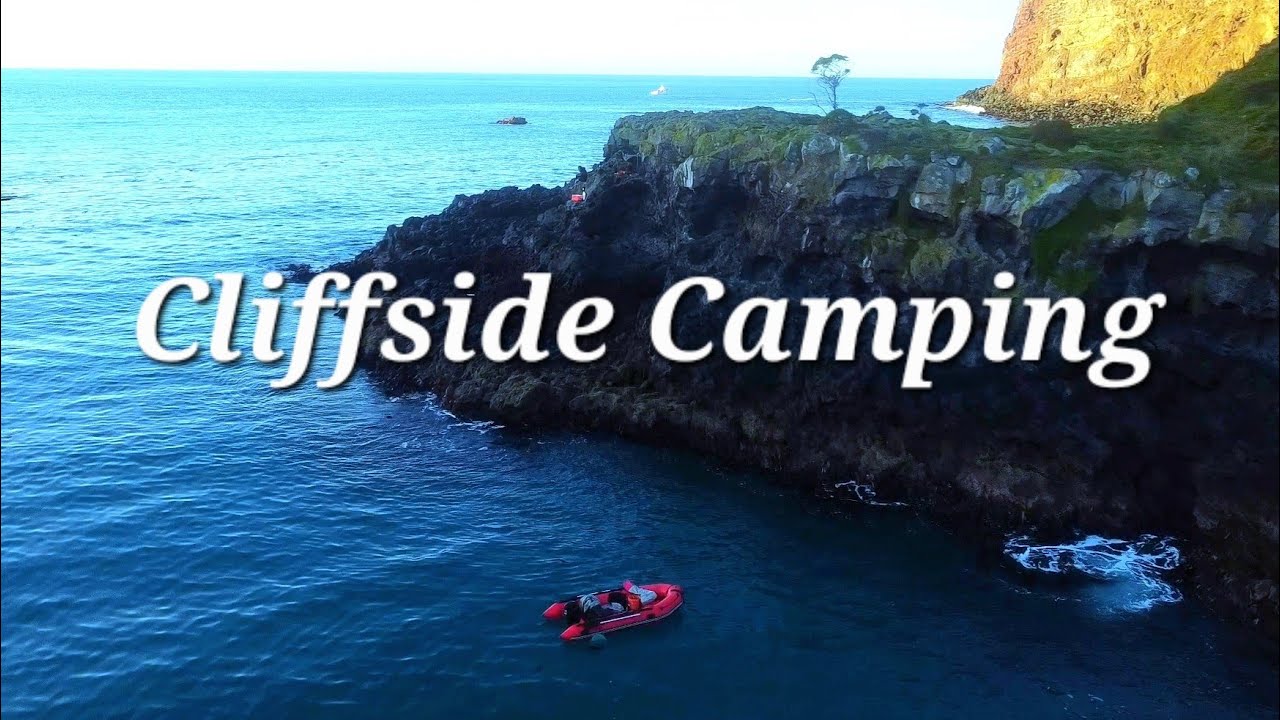 Solo Overnight Cliffside Camping, Freediving and Rock Fishing