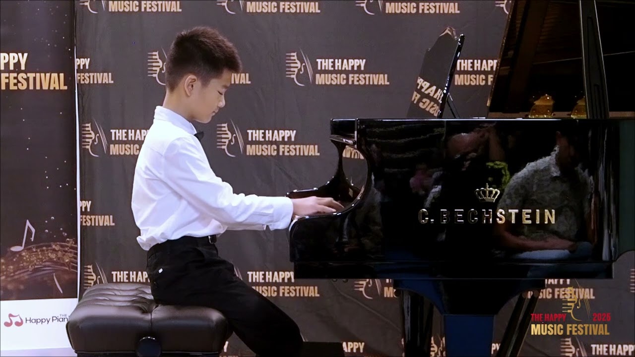 Le coucou Rondeau: 1st mvmt from Troisième suite By Michael Chen - The Happy Music Festival 2025