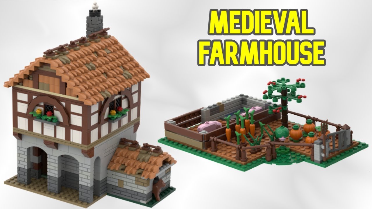 Lego Castle MOC - Medieval Farmhouse