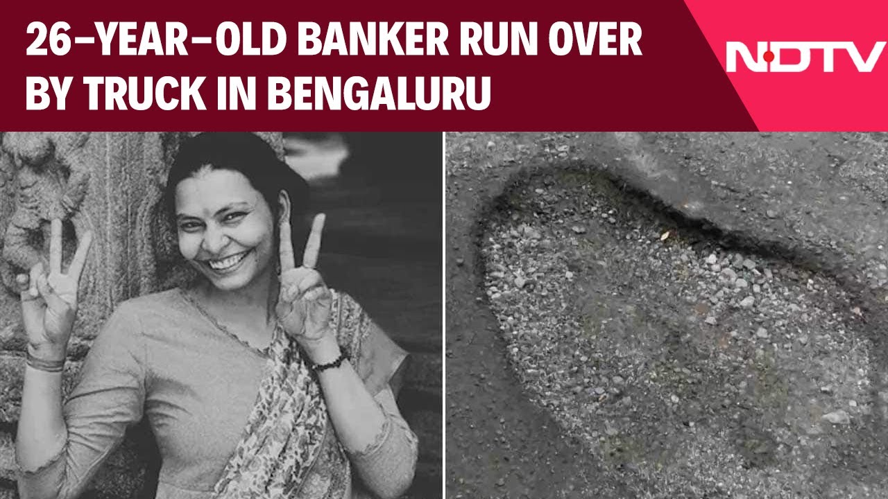 Bengaluru News | Bengaluru Pothole Claims Another Life, 26-Year-Old Banker Run Over By Truck
