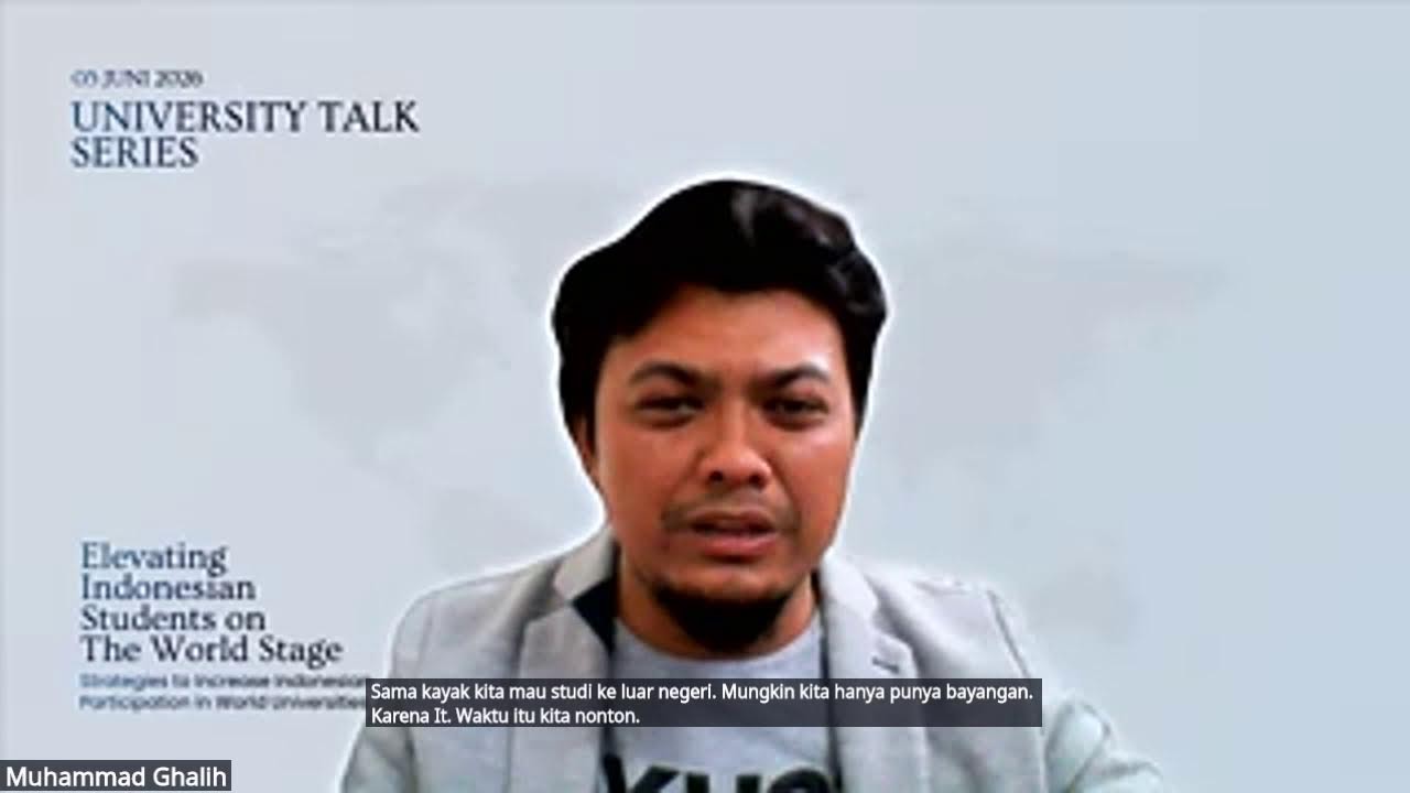 University Talk 🌍 ELEVATING INDONESIAN STUDENTS ON THE WORLD STAGE
