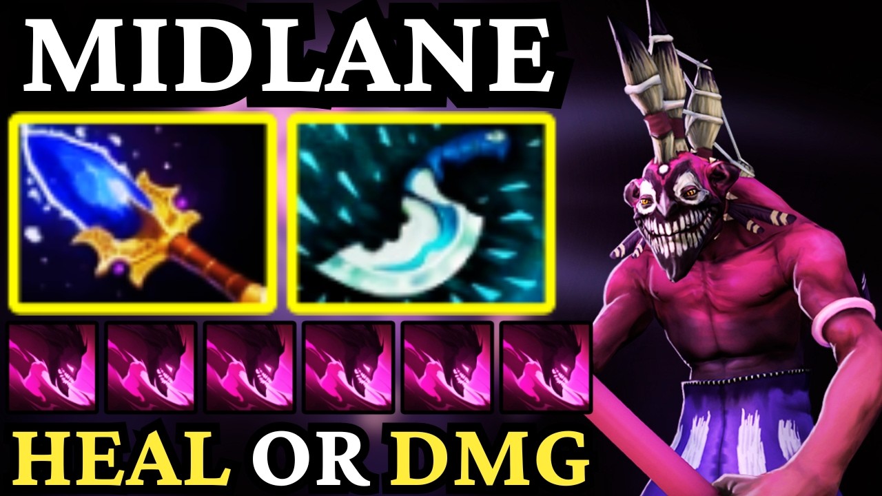 🔥 Геймплей DAZZLE на миду &mdash; Неожиданный урон от керри 🔥 Dota 2 Мид