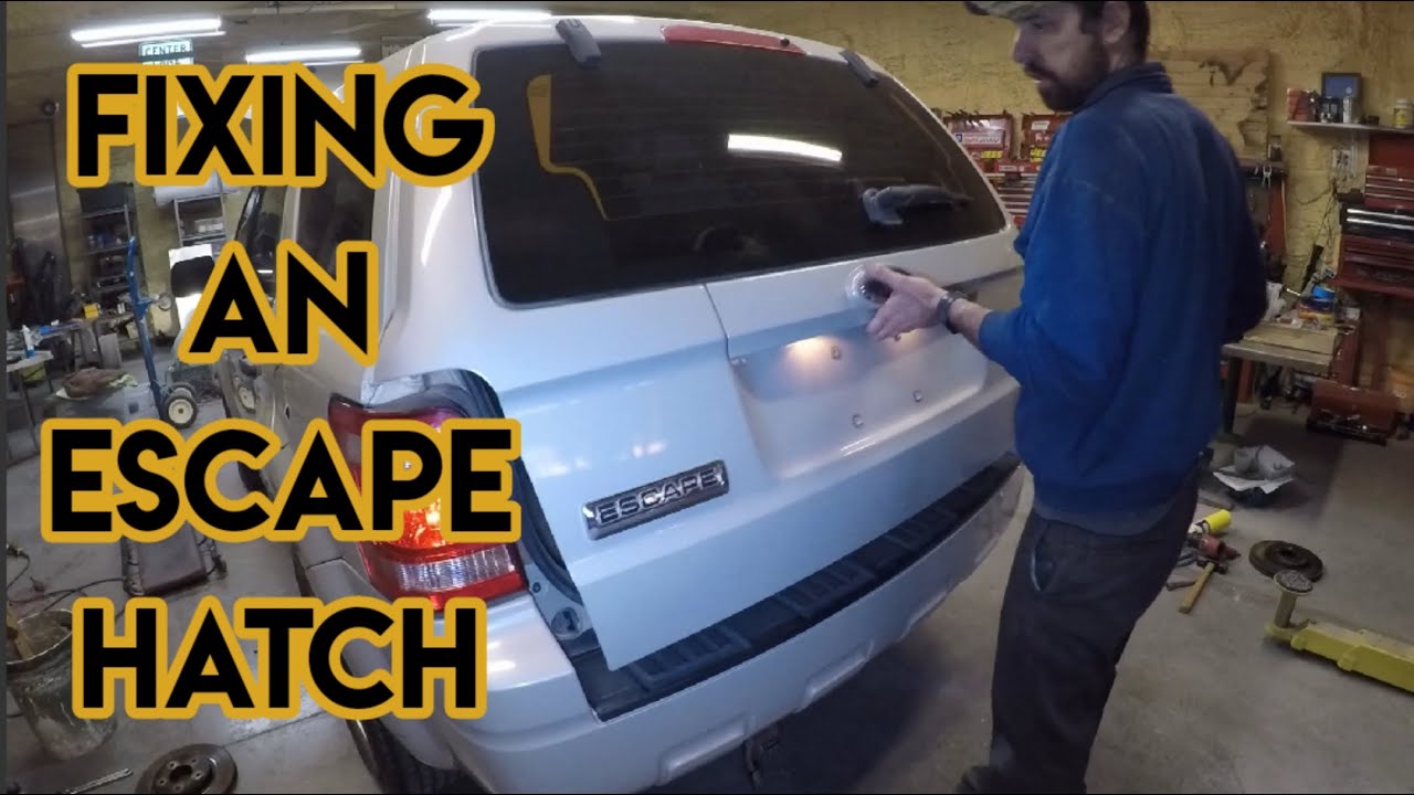 Ремонт задней двери на Ford Escape 2008-2012 годов