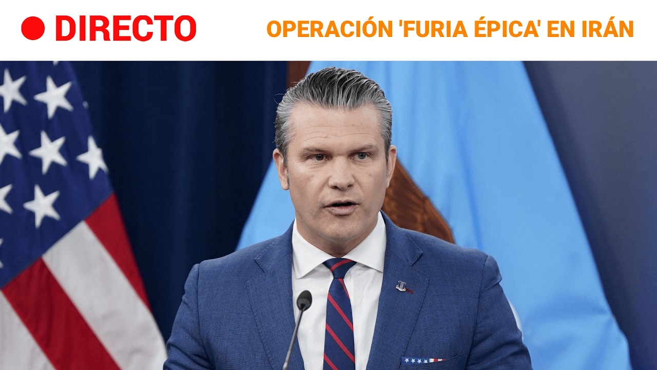 DIRECTO | El SECRETARIO de GUERRA de EE.UU. comparece tras el inicio de los ATAQUES a IRÁN | RTVE