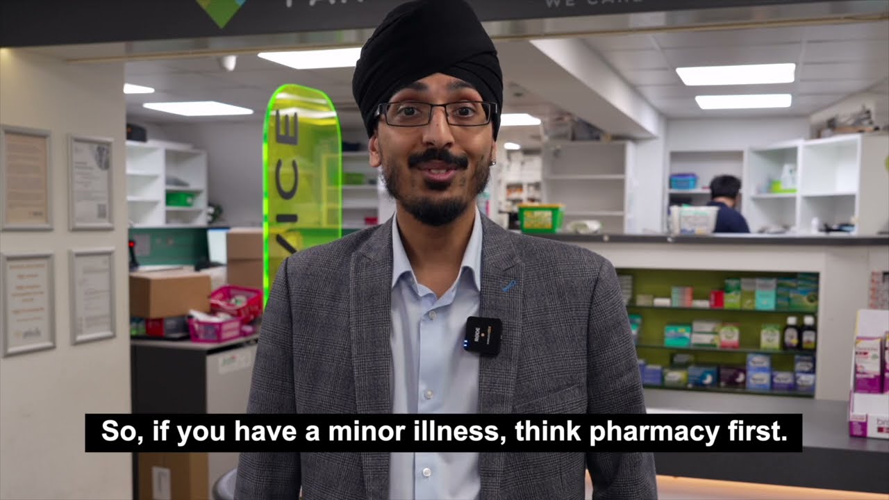 Earache? Sore throat? Sinusitis? If you have a minor illness, think pharmacy first