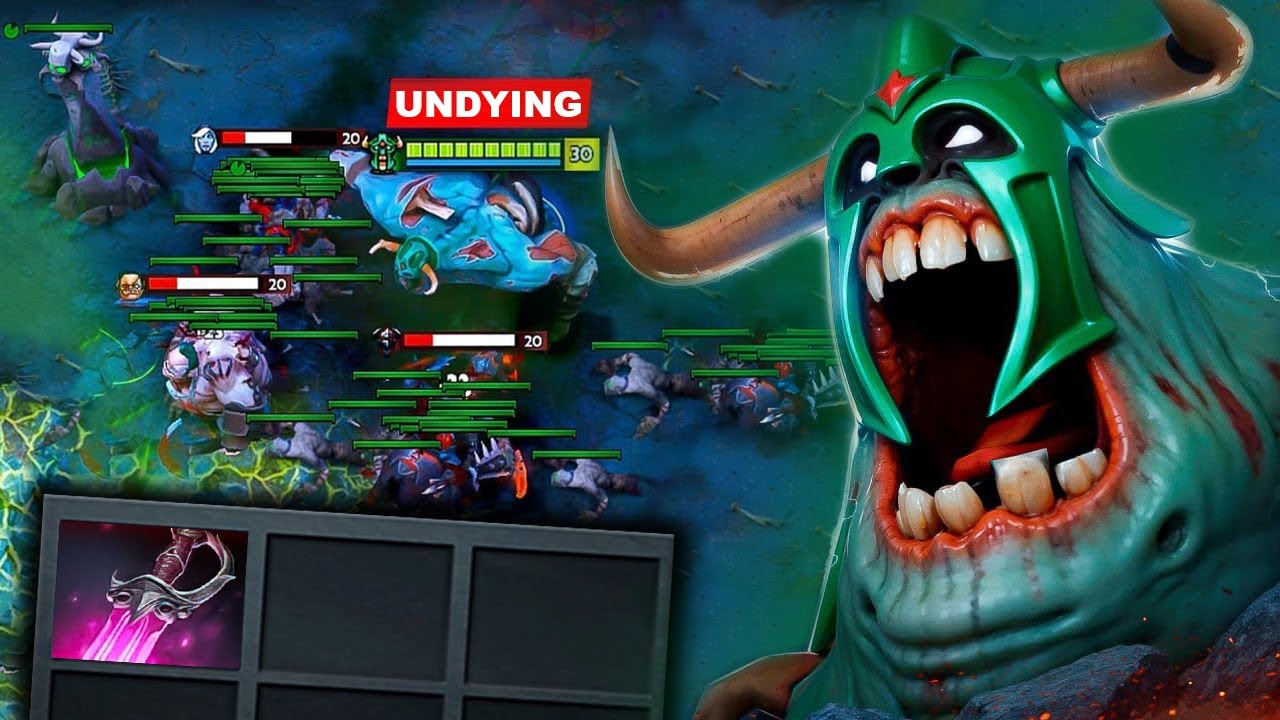 30Kills Undying Raid Boss One Shot Khanda + Rampage | Dota 2