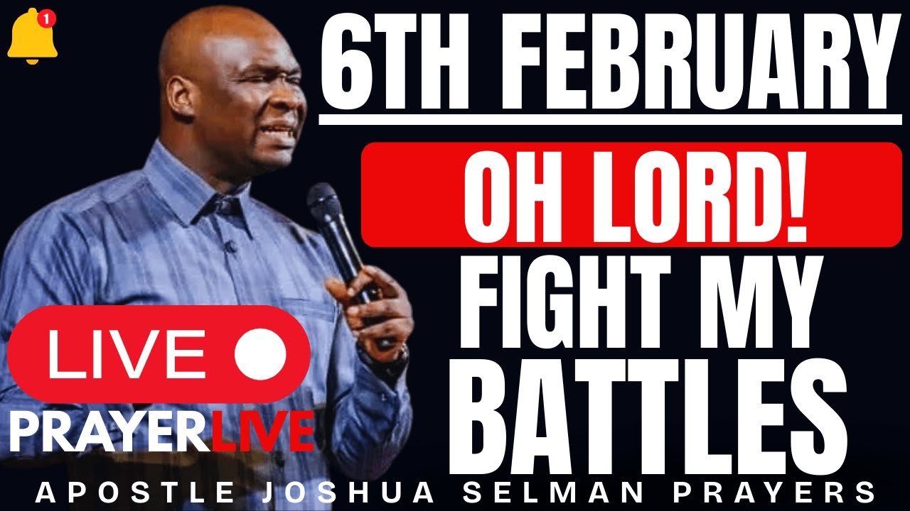 OH LORD! FIGHT MY BATTLES FOR ME AND GIVE ME VICTORY | APOSTLE JOSHUA SELMAN #apostlejoshuaselman