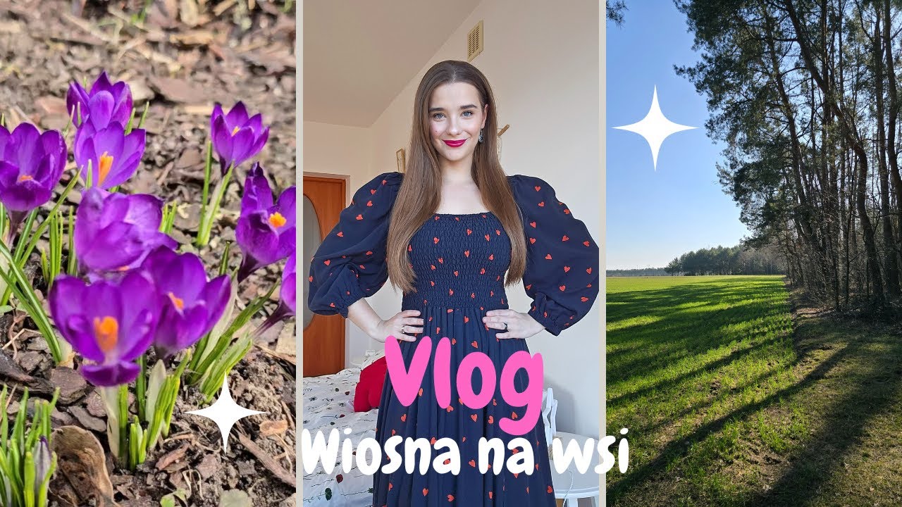 VLOG I Wiosna na wsi I Pierwsze oznaki wiosny, prace w ogrodzie i gospodarstwie oraz imieniny Róży🌷