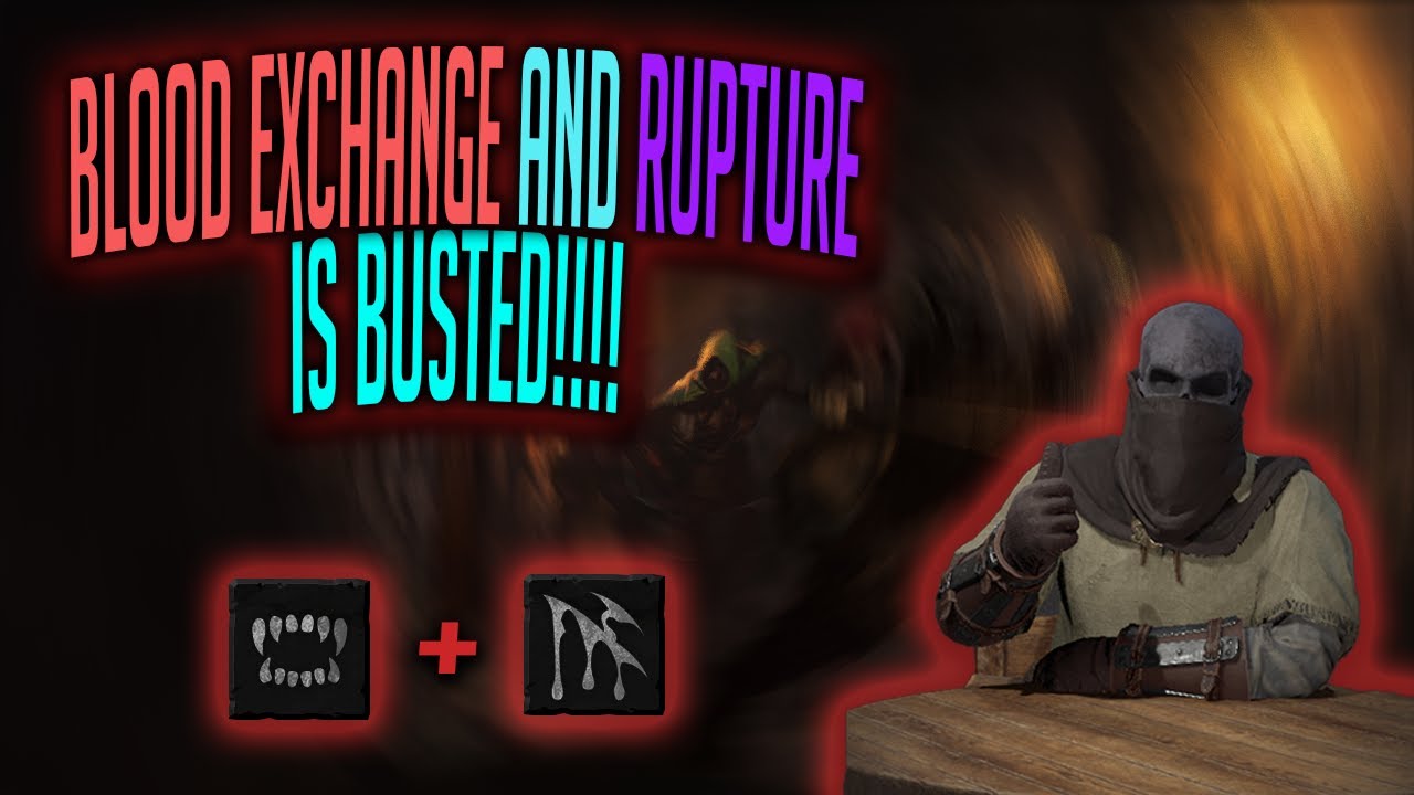 BloodExchange Rupture Rogue Is Busted | Dark and Darker | Rogue