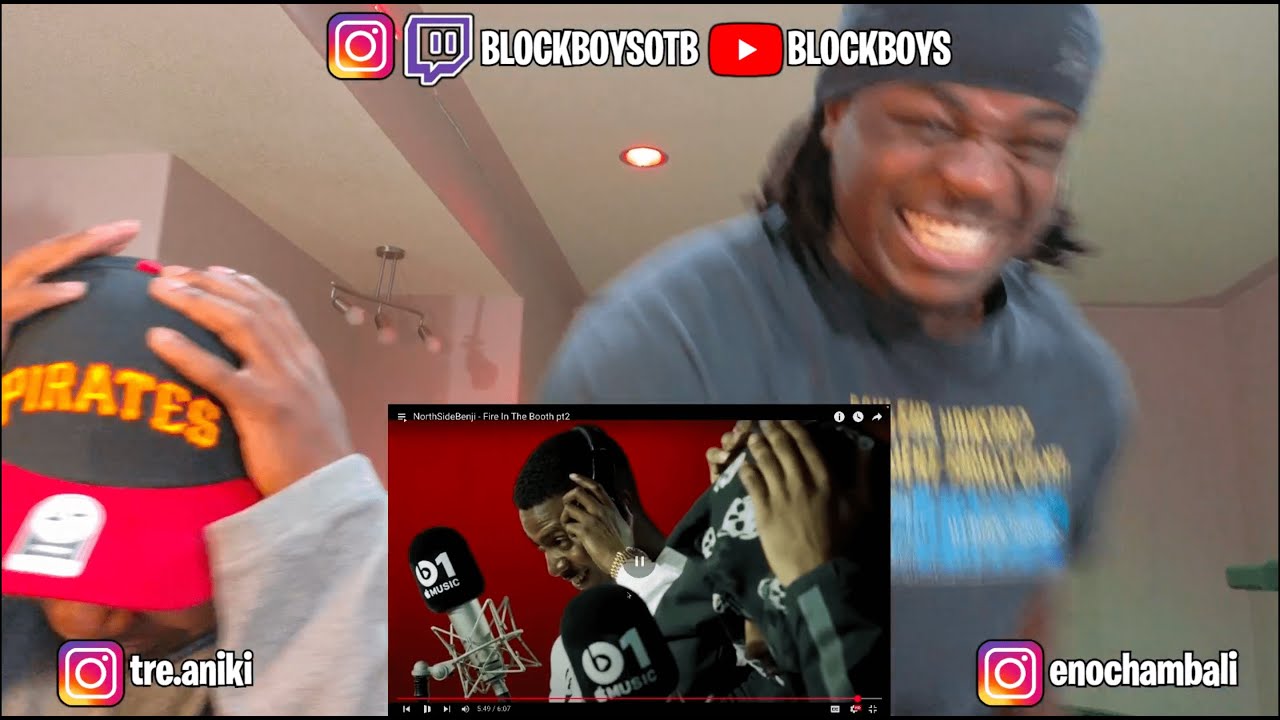 NorthSideBenji - Fire In The Booth pt2 - REACTION