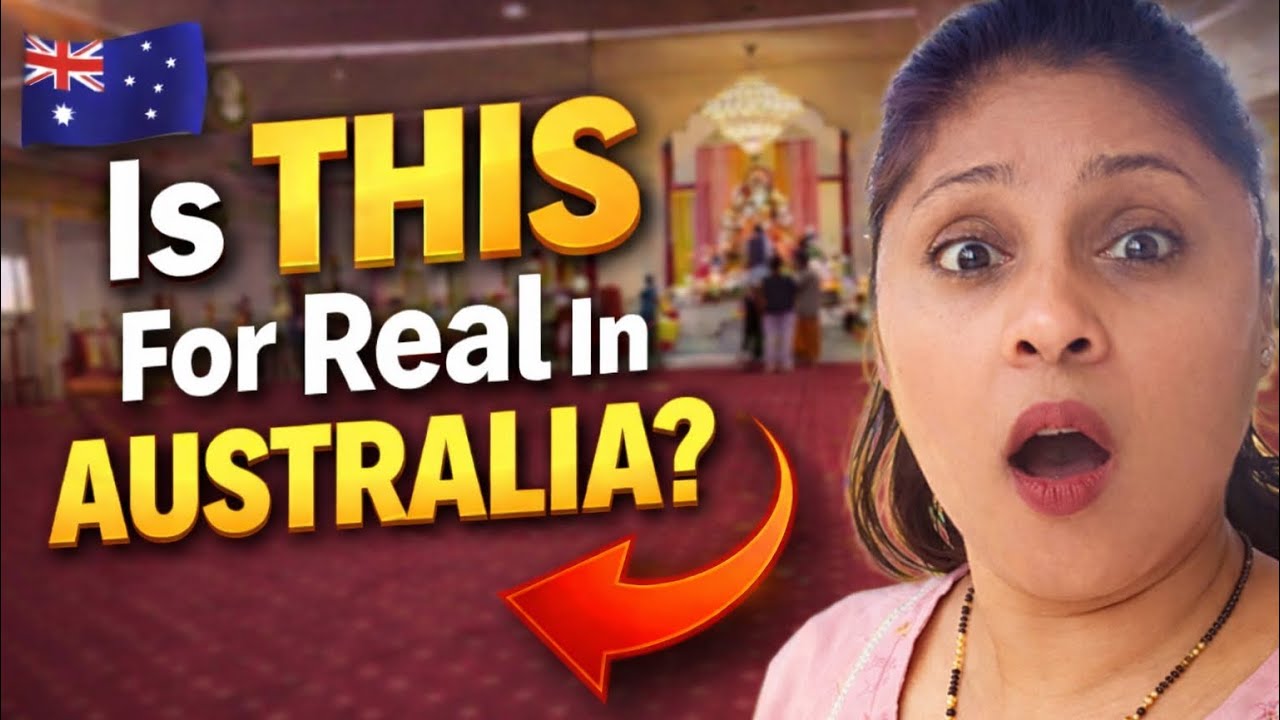Visiting the Largest Hindu Temple In Melbourne ! 🛕 |Anshita Gupta 