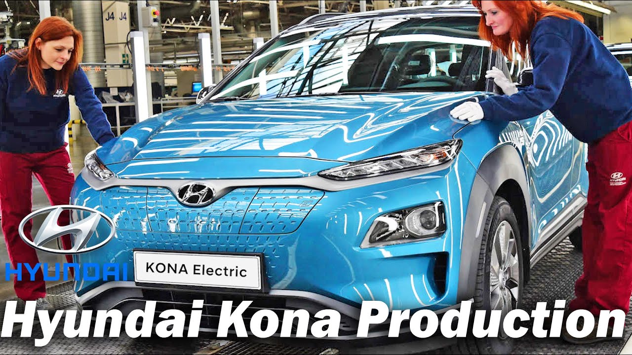Hyundai Kona electric Production, Hyundai Factory Nošovice - Czech Republik, Kona Manufacturing