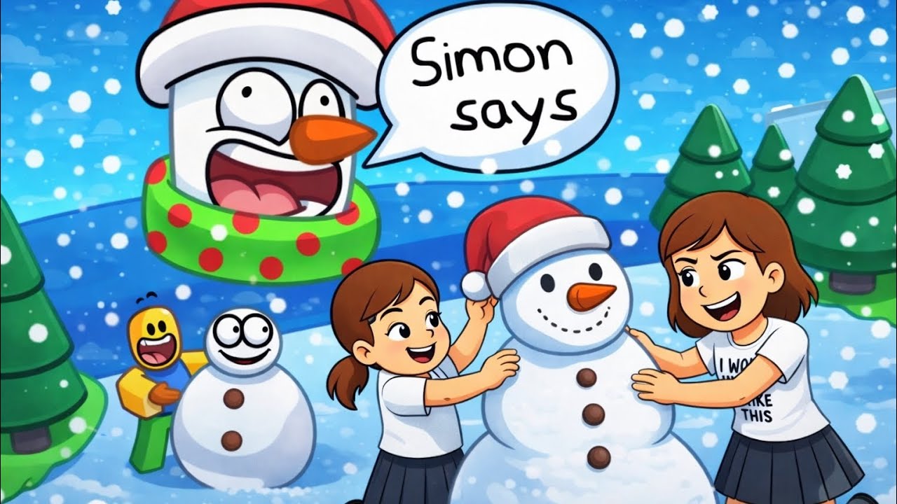 Simon says a Tara i Nadja slušaju #roblox #robloxfunny 